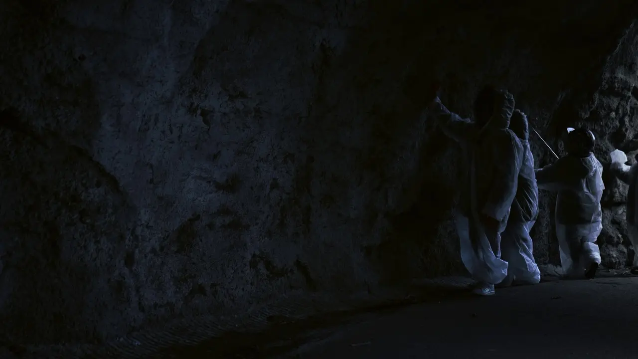 capture d’écran, Le Faisceau Bleu,